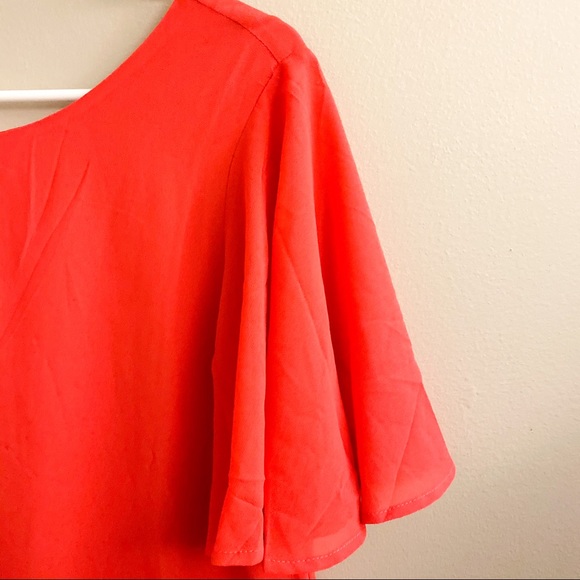 Modcloth Red & Black Lace Dress Size Large - Picture 8 of 8